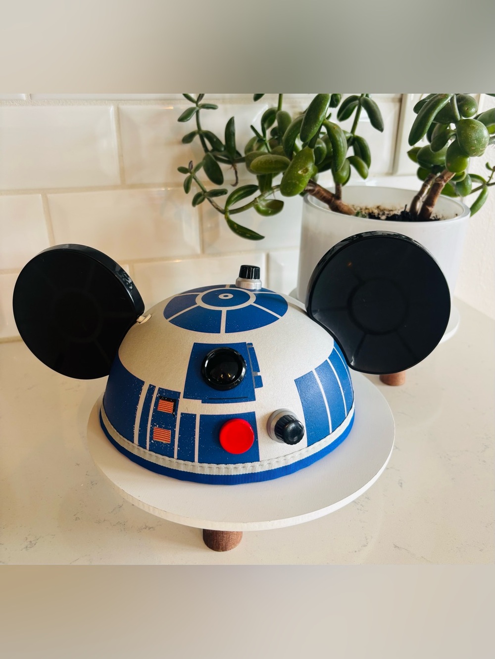 Disneyland Parks Star Wars R2D2 Mickey Ears Hat